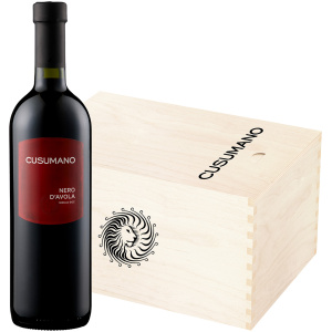 Nero d'Avola Sicilia DOC  - in 6er Holzkiste -