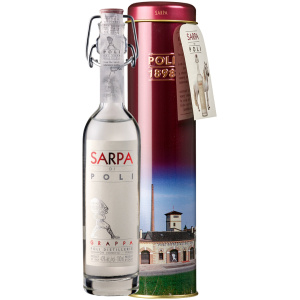 Grappa Sarpa di Poli 'Baby' - in Geschenkröhre -