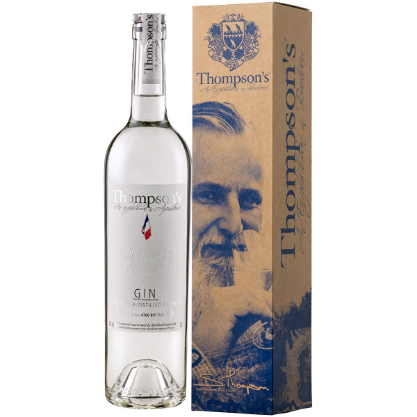 Thompson's bordelais grape Gin