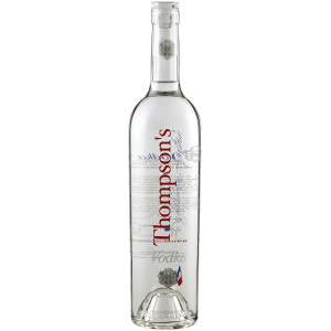 Thompson's bordelais grape Vodka