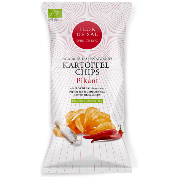 Chips mit Flor de Sal Tap de Corti Pikant - Bio