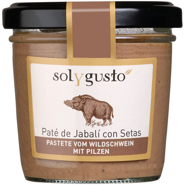 Paté de Jabali con Setas